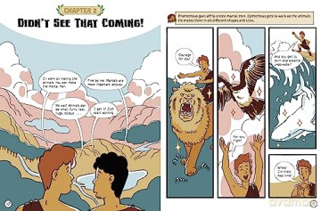 Pandora's Box: A Modern Graphic Greek Myth (Mythology Graphics) - Jessica Gunderson [KOMIKS]