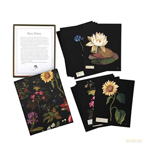 Paper Flowers Cards and Envelopes: The Art of Mary Delany - Princeton Architectural Press [KSIĄŻKA]
