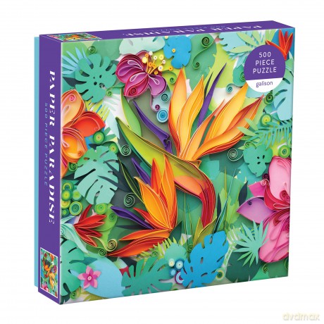 Paper Paradise 500 Piece Puzzle - Galison [PUZZLE]