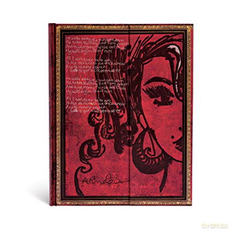 Paperblanks | Hardcover Journal | Amy Winehouse, Tears Dry | Lined | Ultra (180 × 230 mm), PB2526-9 - Paperblanks [KALENDARZ]