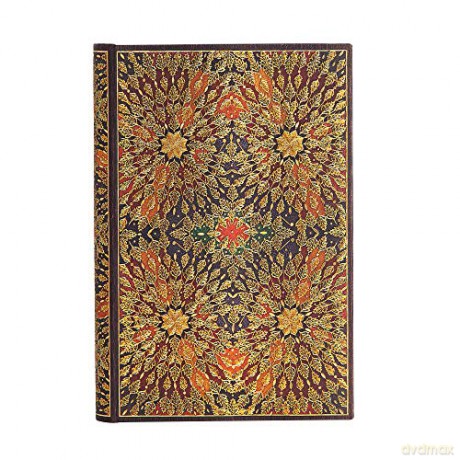 Paperblanks | Hardcover Journal | Fire Flowers | Unlined | Mini (95 × 140 mm) - Paperblanks [KSIĄŻKA]