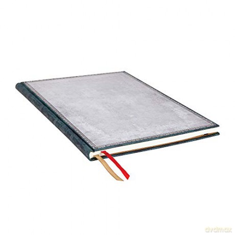 Paperblanks Hardcover Journal Flint | Unlined | Grande (210 × 300 mm) (Old Leather Collection) - Paperblanks [KSIĄŻKA]
