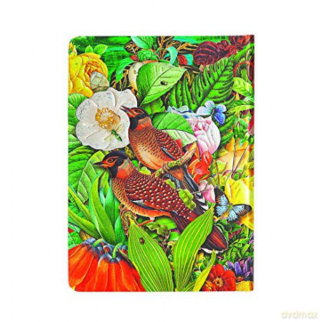 Paperblanks Hardcover Journal Moon Garden | Unlined | Midi (130 × 180 mm) (Nature Montages) - Paperblanks [KALENDARZ]