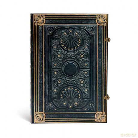 Paperblanks Hardcover Journal Nocturnelle | Lined | Grande (210 × 300 mm) - Paperblanks [KALENDARZ]