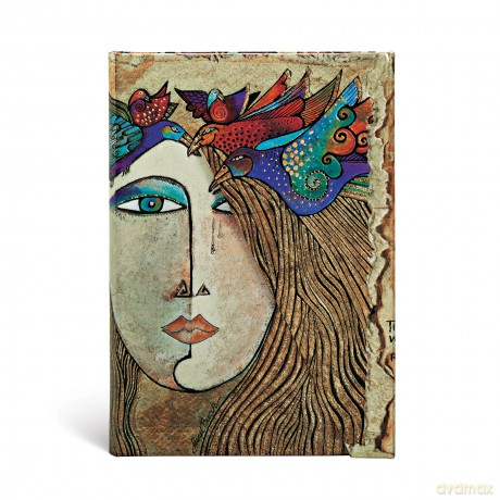 Paperblanks Spirit of Womankind Soul and Tears Mini Notebook with Lined Pages - Paperblanks [KSIĄŻKA]