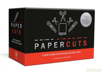 Papercuts: A Party Game for the Rude and Well-Read (A Card Game for Book Lovers) - Eletric Literature [KSIĄŻKA]