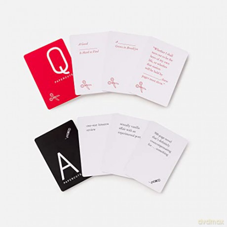 Papercuts: A Party Game for the Rude and Well-Read (A Card Game for Book Lovers) - Eletric Literature [KSIĄŻKA]