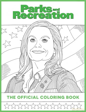 Parks and Recreation: The Official Coloring Book: (Coloring Books for Adults, Official Parks and Rec Merchandise) - Insight Editions [KSIĄŻKA]