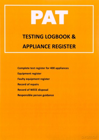 PAT (Portable Appliance Testing) Logbook: 9 (Compliance Logbook) - Docs-Store [KSIĄŻKA]