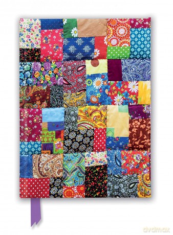 Patchwork Quilt (Foiled Journal) (Flame Tree Notebooks) - Flame Tree Studio [KALENDARZ]