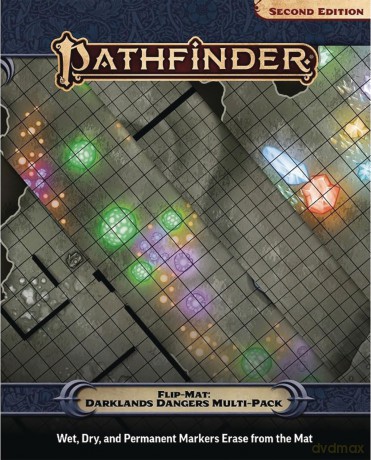 Pathfinder Flip-Mat: Darklands Dangers Multi-Pack - Jason Engle [KSIĄŻKA]