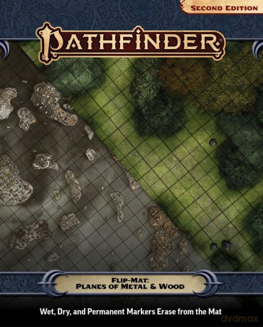 Pathfinder Flip-Mat: Planes of Metal and Wood - Jason Engle [KSIĄŻKA]