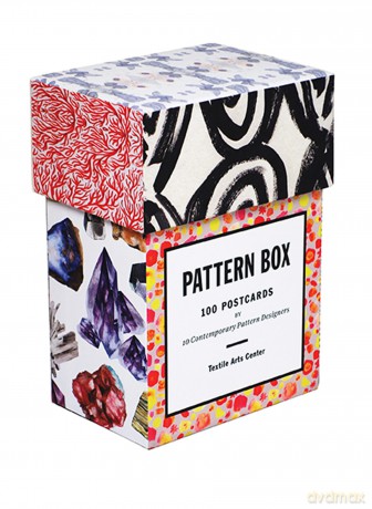 Pattern Box Postcards: 100 Postcards by 10 Contemporary Pattern Designers - Textile Arts Center [KALENDARZ]