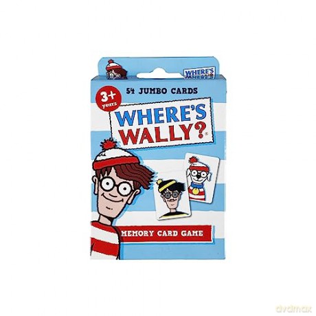 Paul Lamond 4015 Where's Waldo/Where's Wally Card Game [KSIĄŻKA]