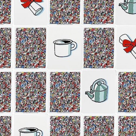 Paul Lamond 4015 Where's Waldo/Where's Wally Card Game [KSIĄŻKA]