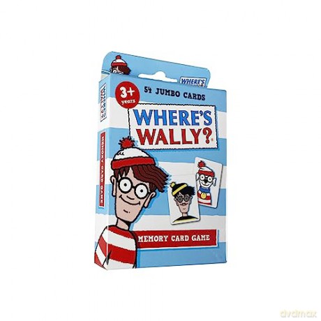 Paul Lamond 4015 Where's Waldo/Where's Wally Card Game [KSIĄŻKA]