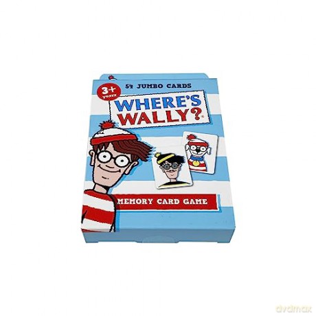 Paul Lamond 4015 Where's Waldo/Where's Wally Card Game [KSIĄŻKA]