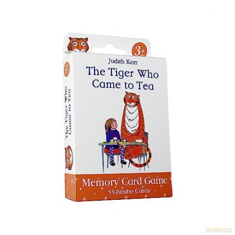 Paul Lamond 6695 Tiger Who Came To Tea Card Game [KSIĄŻKA]