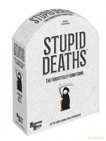 Paul Lamond Games Stupid Deaths Board Game,Black [KSIĄŻKA]