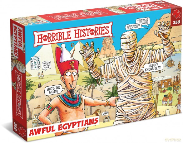 Paul Lamond PLG 7255 Horrible Histories Awful Egyptians 250 Piece Puzzle, Red [PUZZLE]