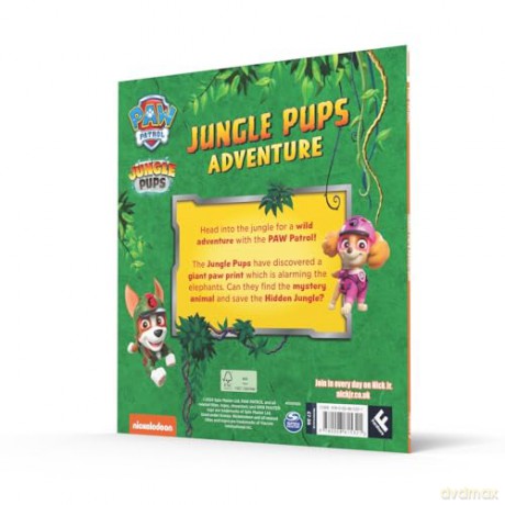 PAW Patrol Jungle Pups Adventure Picture Book: The brand new action packed story book for 2023 from the hit Nickelodeon series [KSIĄŻKA]
