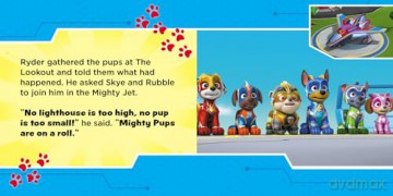 PAW Patrol Mighty Pups Board Book: A colourful superhero board book for children aged 2, 3, 4, 5 based on the Nickelodeon TV Series - Paw Patrol [KSIĄŻKA]