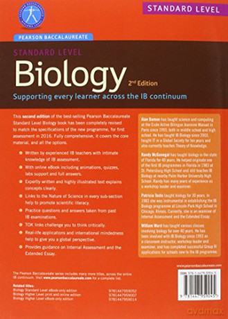 Pearson Baccalaureate Biology Standard Level 2nd edition print and ebook bundle for the IB Diploma: Industrial Ecology (Pearson International Baccalaureate Diploma: International Editions) - Brenda Parkes [KSIĄŻKA]