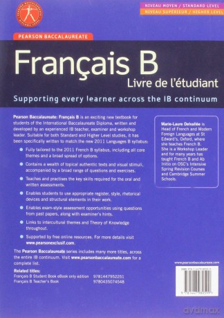 Pearson Baccalaureate Français B new bundle (not pack): Industrial Ecology (Pearson International Baccalaureate Diploma: International Editions) - Marie-Laure Delvallee [KSIĄŻKA]