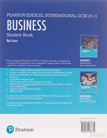 Pearson Edexcel International GCSE (9-1) Business Student Book - Michael A. Roberto [KSIĄŻKA]