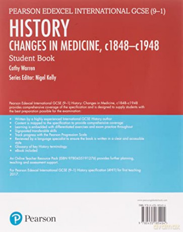 Pearson Edexcel International GCSE (9-1) History: Changes in Medicine, c1848-c1948 Student Book - Paul A. Myerson [KSIĄŻKA]