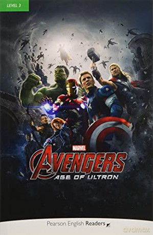 Pearson English Readers Level 3: Marvel - The Avengers - Age of Ultron (Book + CD) (Pearson English Graded Readers) - Kathy Burke [KSIĄŻKA]