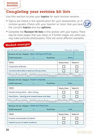 Pearson REVISE BTEC Revision Planner - 2023 and 2024 exams and assessments: for home learning, 2022 and 2023 assessments and exams (REVISE Companions) - Ashley Lodge [KSIĄŻKA]