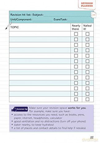 Pearson REVISE BTEC Revision Planner - 2023 and 2024 exams and assessments: for home learning, 2022 and 2023 assessments and exams (REVISE Companions) - Ashley Lodge [KSIĄŻKA]
