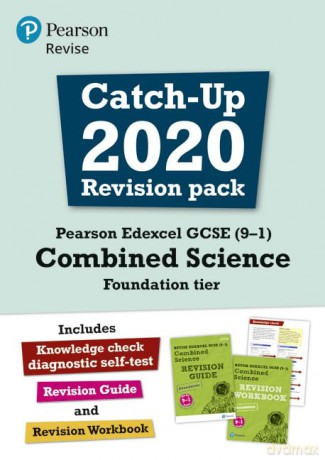 Pearson REVISE Edexcel GCSE (9-1) Combined Science Foundation tier Catch-up Revision Pack: for home learning, 2022 and 2023 assessments and exams (Revise Edexcel GCSE Science 16) - Stephen Hoare [KSIĄŻKA]