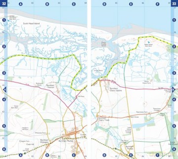 Peddars Way and Norfolk Coast Path: Plan your next adventure with A-Z (A -Z Adventure Series) - A-Z Maps [KSIĄŻKA]