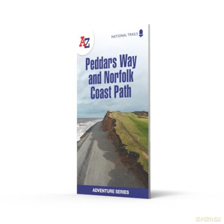Peddars Way and Norfolk Coast Path: Plan your next adventure with A-Z (A -Z Adventure Series) - A-Z Maps [KSIĄŻKA]