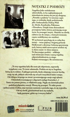 Notatki Z Podróży - Jolie A. [KSIĄŻKA]
