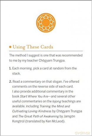 Pema Chodron's Compassion Cards: Teachings for Awakening the Heart in Everyday Life - Pema Chodron [KSIĄŻKA]