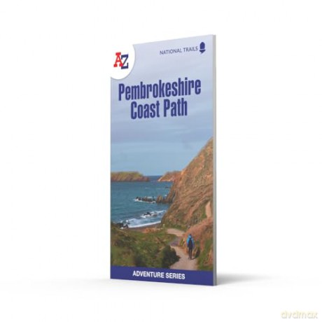 Pembrokeshire Coast Path: Plan your next adventure with A-Z (A -Z Adventure Series) - A-Z Maps [KSIĄŻKA]