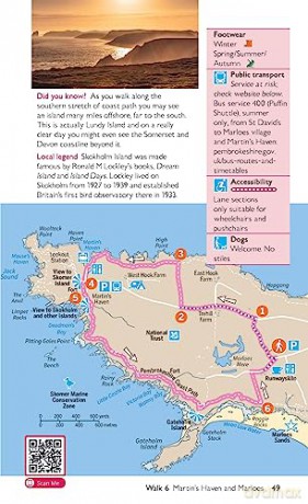 Pembrokeshire Coast Short Walks Made Easy | Ordnance Survey | 10 Accessible Walks For Everybody | Guidebook | Wales | Walks | Adventure: 10 Leisurely Walks (OS Short Walks Made Easy) - C.L. Taylor [KSIĄŻKA]