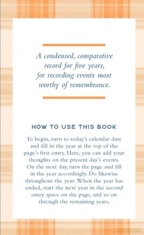 Pendleton One Line a Day: A Five-Year Memory Book - Pendleton Woolen Mills [KSIĄŻKA]