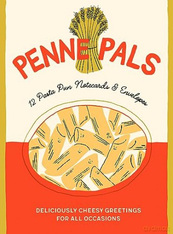 Penne Pals: 12 Pasta Pun Notecards & Envelopes - Chronicle Books [KSIĄŻKA]