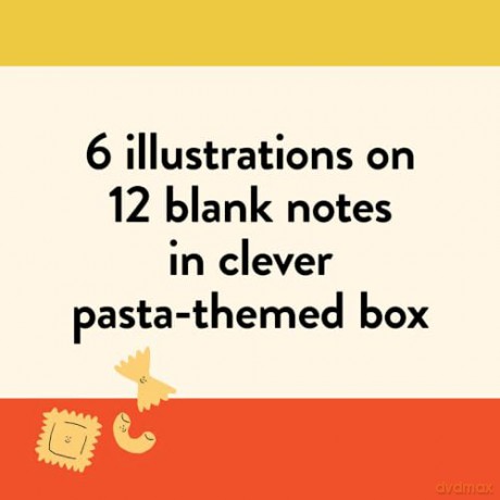 Penne Pals: 12 Pasta Pun Notecards & Envelopes - Chronicle Books [KSIĄŻKA]
