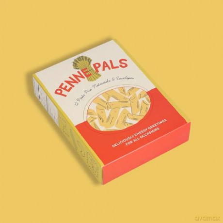 Penne Pals: 12 Pasta Pun Notecards & Envelopes - Chronicle Books [KSIĄŻKA]