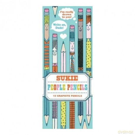 People Pencils: 10 Graphite Pencils - Sukie [KALENDARZ]