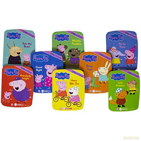 Peppa Pig - Electronic Me Reader Jr and 8 Look and Find Sound Book Library - PI Kids - Susan Rich Brooke [KSIĄŻKA]