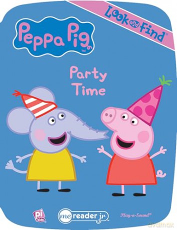 Peppa Pig - Electronic Me Reader Jr and 8 Look and Find Sound Book Library - PI Kids - Susan Rich Brooke [KSIĄŻKA]