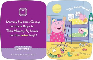 Peppa Pig - Electronic Me Reader Jr and 8 Look and Find Sound Book Library - PI Kids - Susan Rich Brooke [KSIĄŻKA]