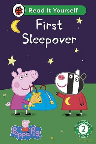 Peppa Pig First Sleepover: Read It Yourself - Level 2 Developing Reader - Ladybird [KSIĄŻKA]