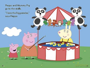 Peppa Pig Fun at the Fair: Read It Yourself - Level 1 Early Reader - Ladybird [KSIĄŻKA]